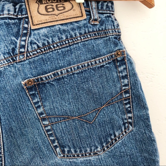 Vintage High Waist Denim Cutoff Shorts - Picture 4 of 7